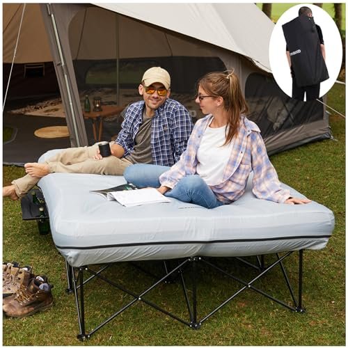 catre plegable para parejas de camping